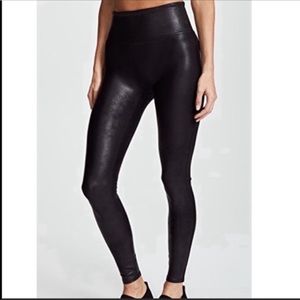 SPANX faux leather leggings